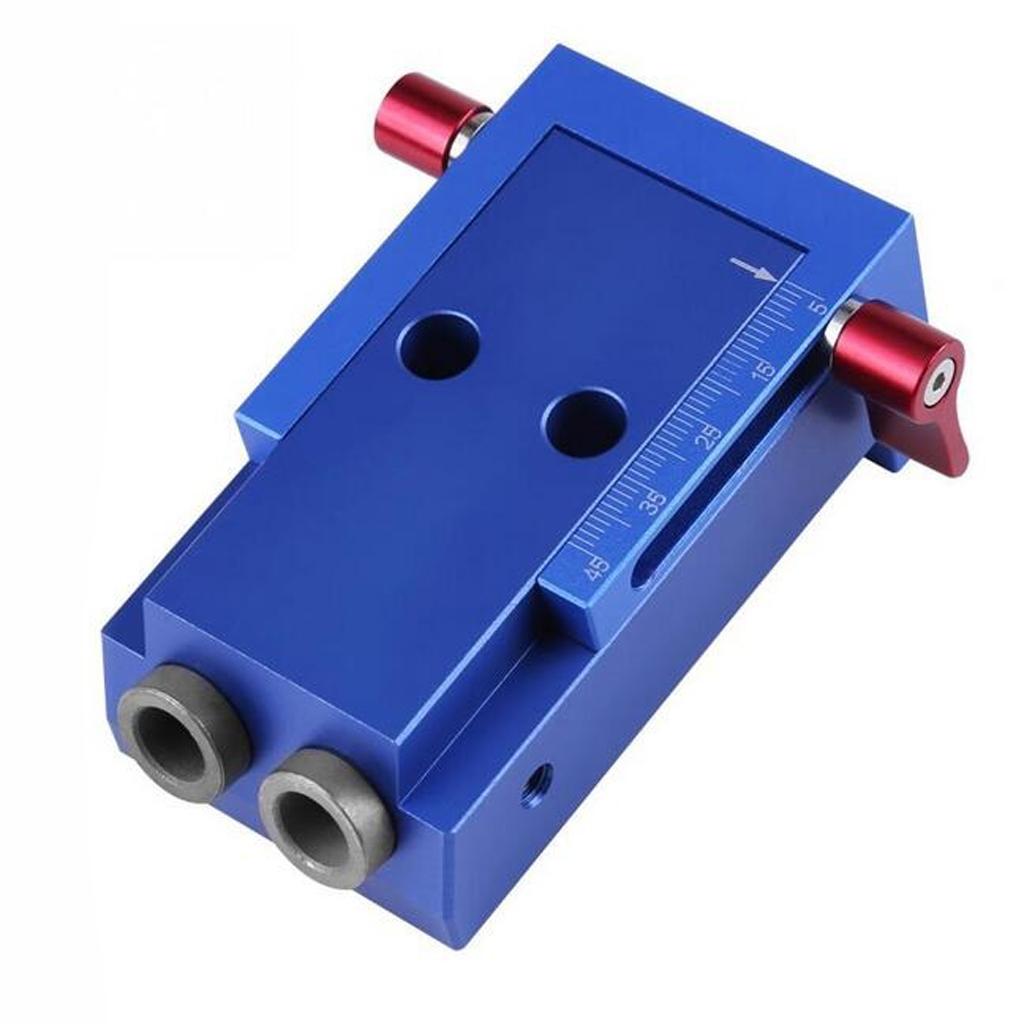 90 Degree Drill Guide 9.5mm Drill Bit Hole Locator Woodworking Jig