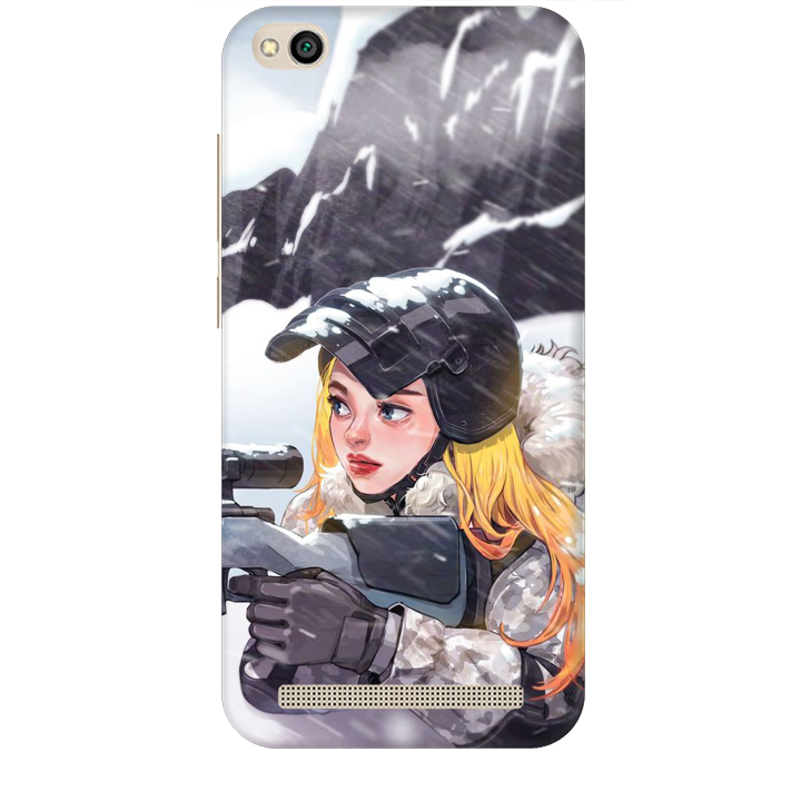 Ốp lưng dành cho điện thoại XIAOMI REDMI 5A hình PUBG Mẫu 11