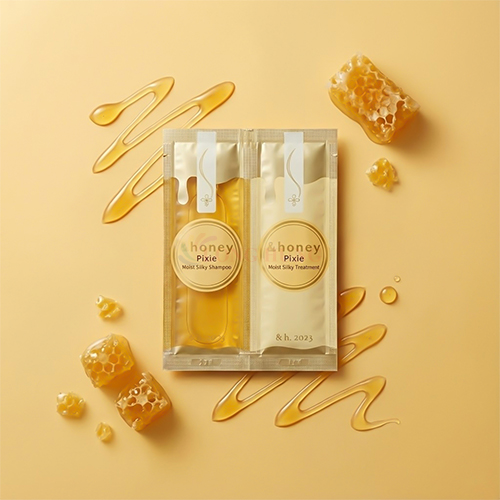 Gói dầu gội và xả mềm mượt &amp;Honey Pixie Moist Silky Shampoo/Treatment (10ml) - Hàng chính hãng