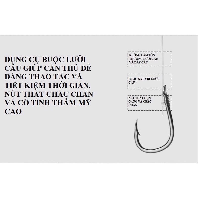 Máy buộc lưỡi câu loại 1 dụng cụ buộc lưỡi câu y hình