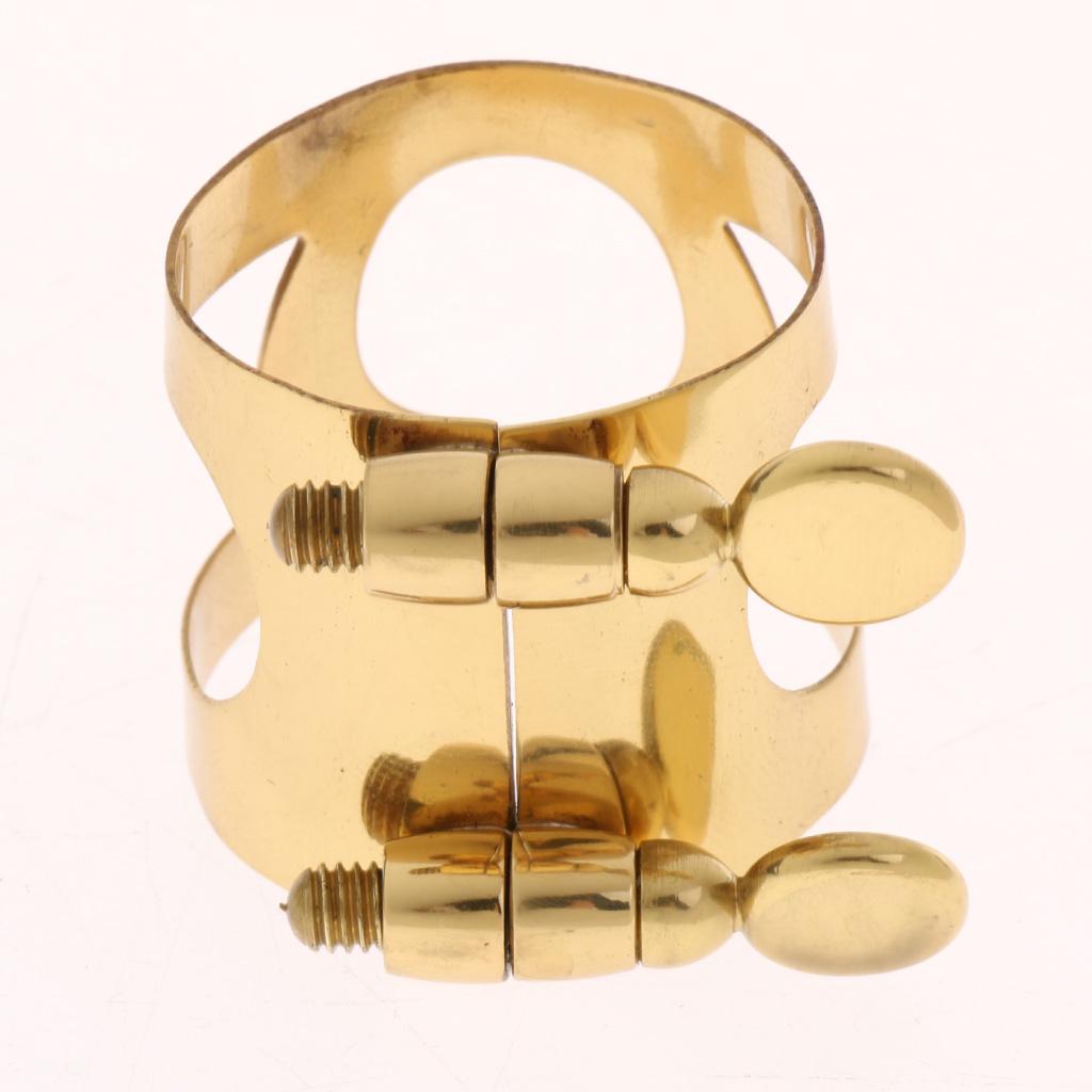 Sunnimix Kim Loại KÈN SAXOPHONE EB Đầm Kẹp Cho Saxophone Alto Linh Kiện Thay Thế