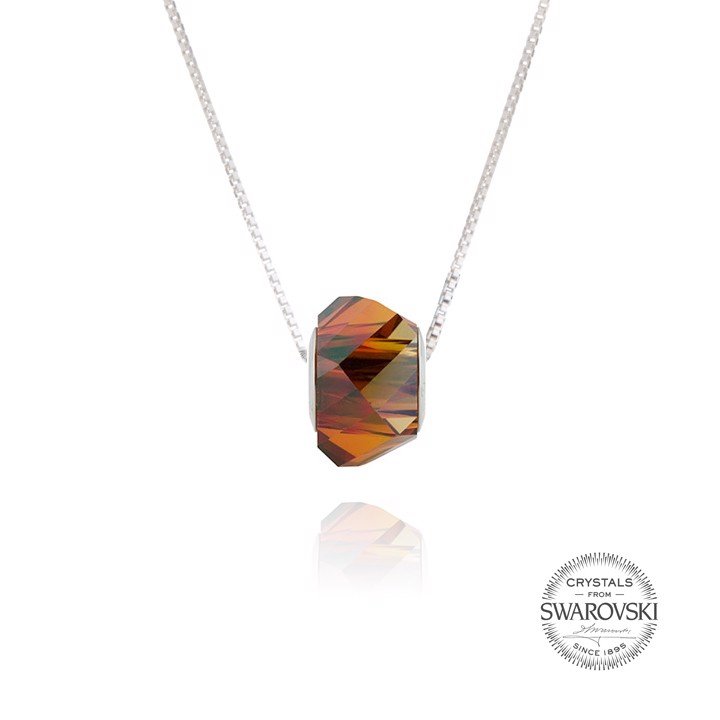 Dây Chuyền Swarovski Pha Lê Đá Magma