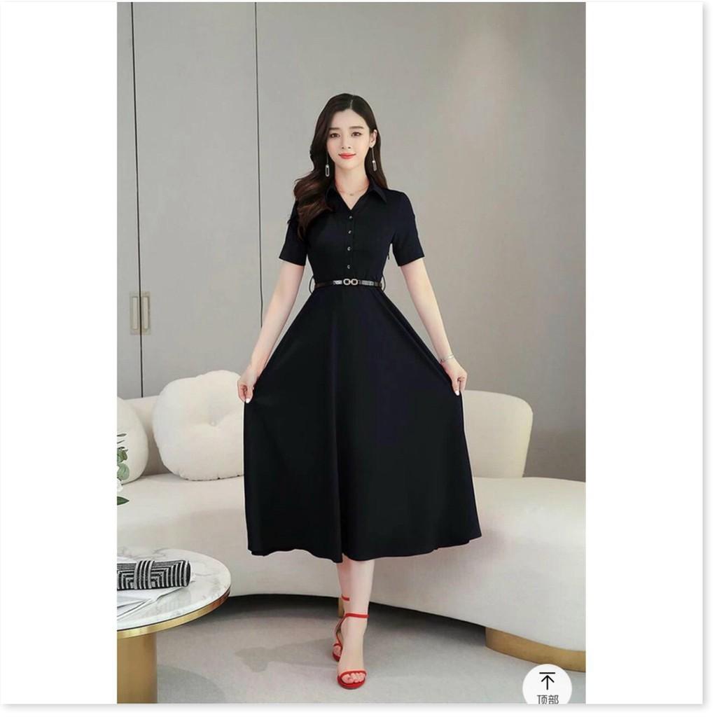 Đầm Cotton lạnh kèm nịt tôn dáng , thanh lịch cho các nàng THỜI TRANG MỚI KINGSHOP79