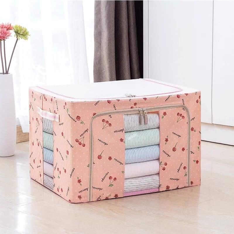 Túi đựng chăn, quần áo khung sắt cỡ lớn