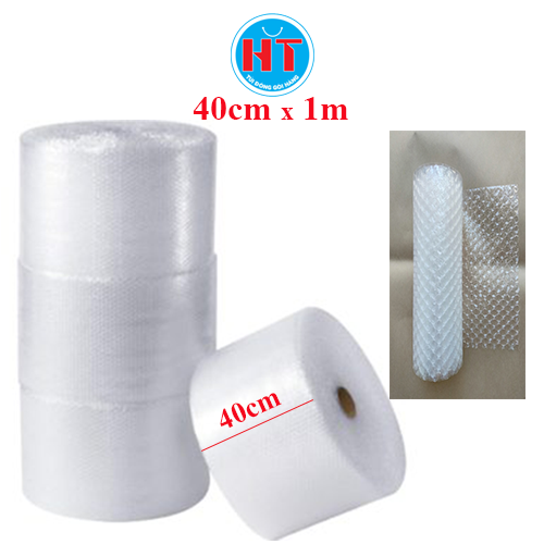 Xốp khí chống sốc loại dày đẹp, khổ ngang 40cm x dài 1m