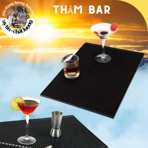 Thảm bar pha chế chống trượt 30x45cm