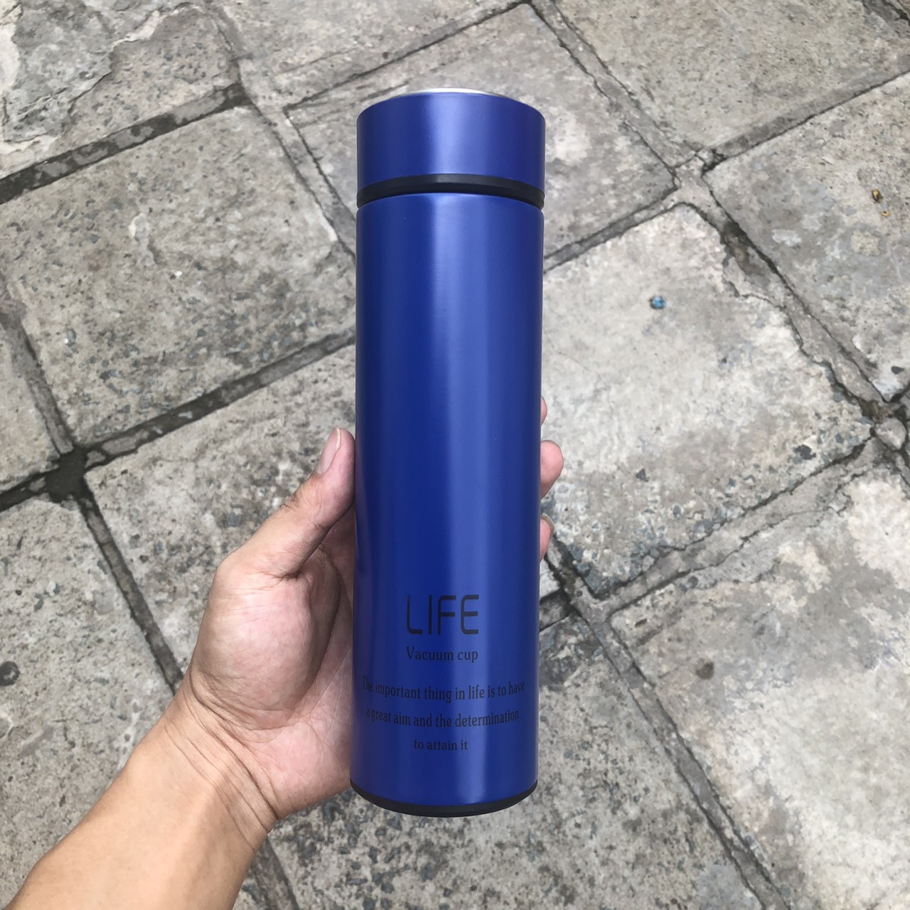 Bình Giữ Nhiệt INOX LIFE - 450ml - Chất Liệu Cao Cấp - Sang Trọng - An Toàn Cho Người Sử Dụng