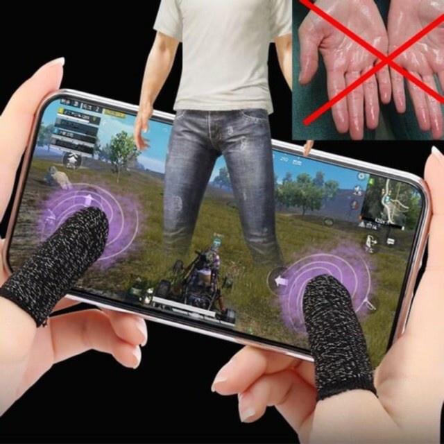Ngón tay cảm ứng chống mồ hôi khi chơi game mobile -dc4018