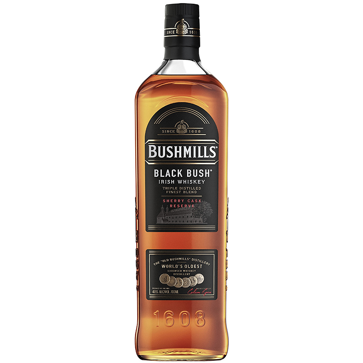 Rượu Bushmills Blackbush 40% 1x0.7L