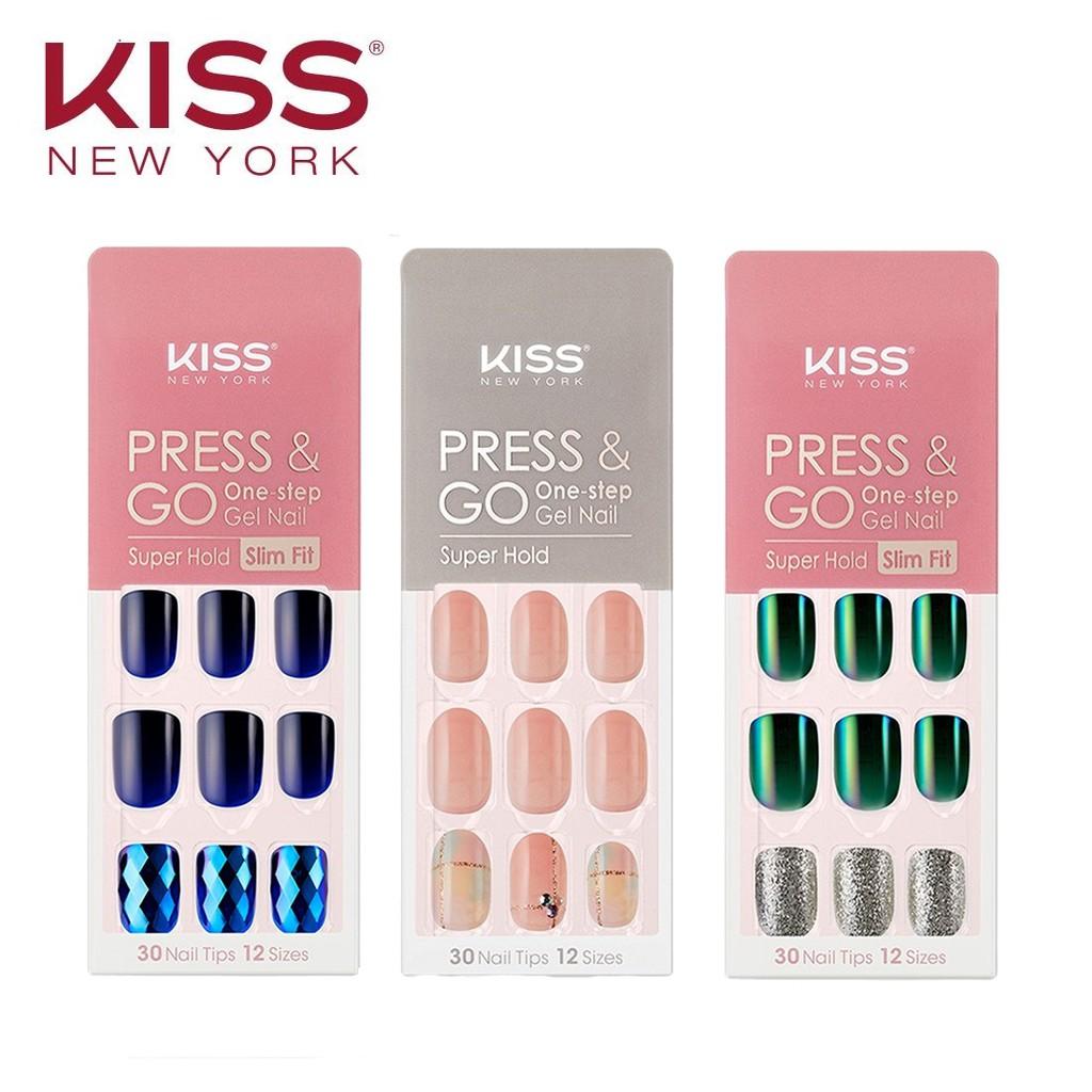 Móng Tay Gel Tự Dán Press &amp; Go Kiss New York Nail Box