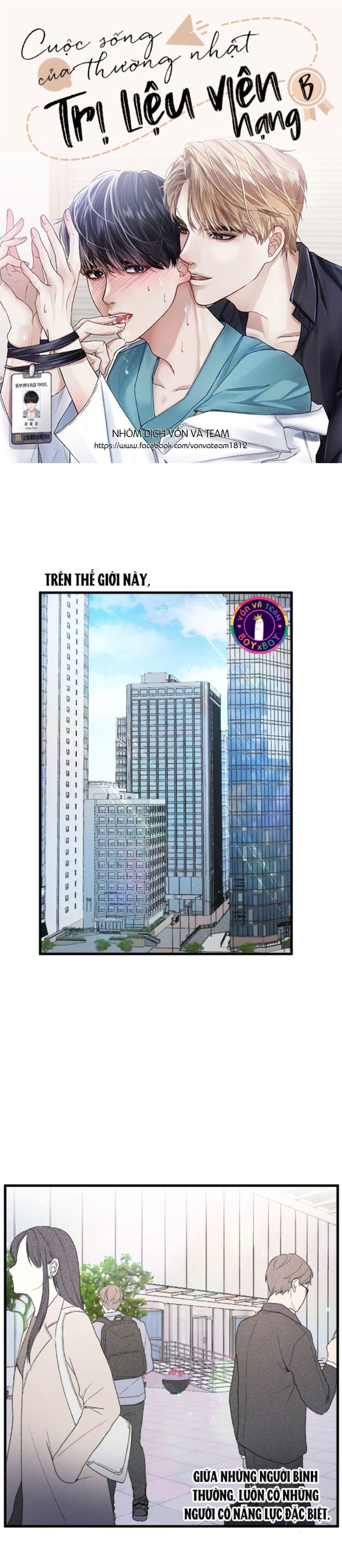 cuộc sống thường nhật của trị liệu viên hạng b chapter 1 12