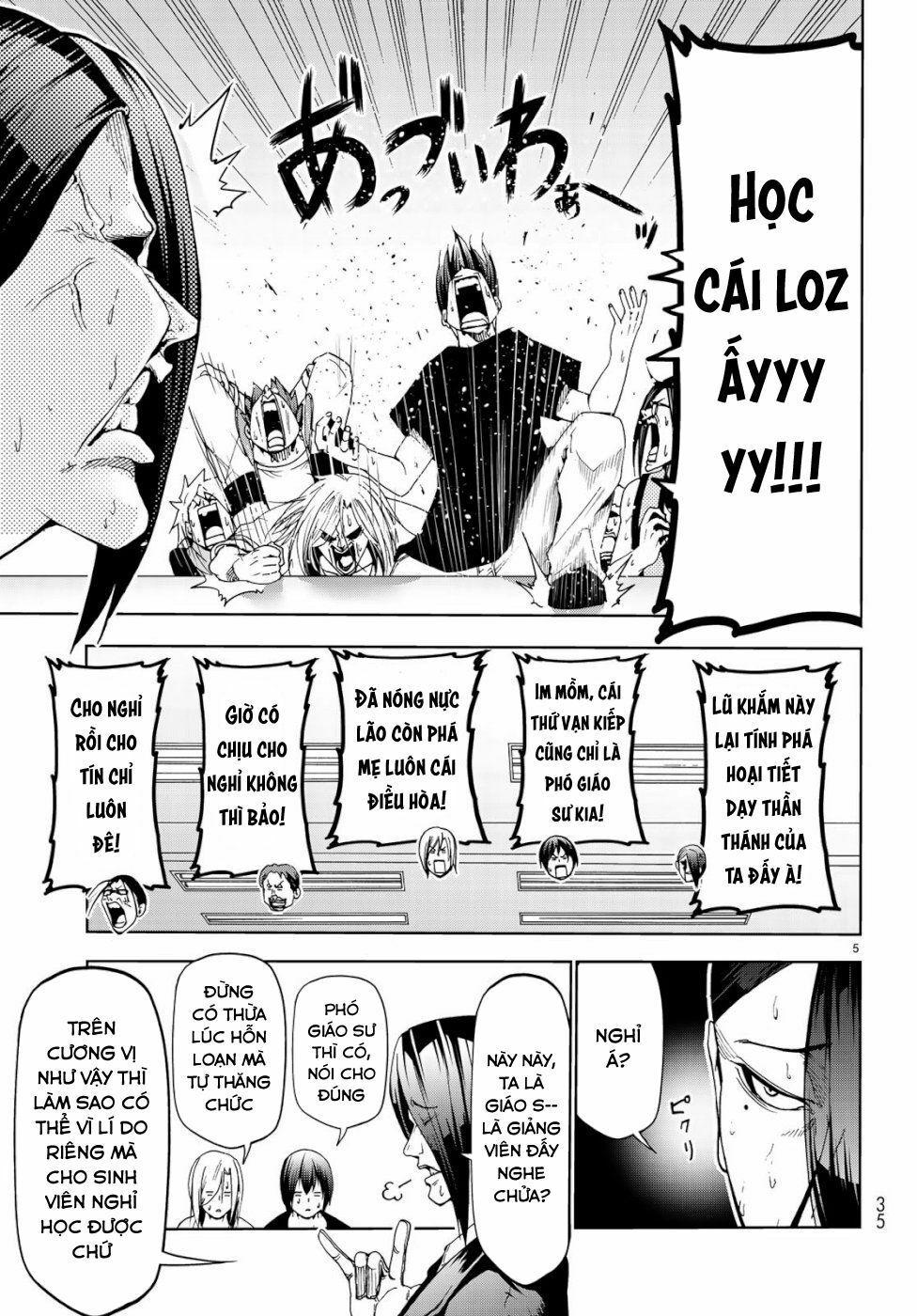 cô gái thích lặn - grand blue chapter 57.5 5