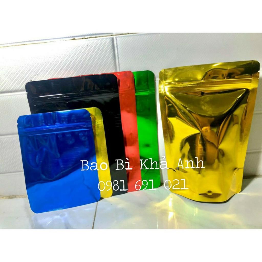 TÚI ZIP MÀU ĐEN - TÚI ZIPPER MÀU ĐEN - TÚI ZIPPER ĐÁY ĐỨNG MÀU ĐEN - BBKHAANH