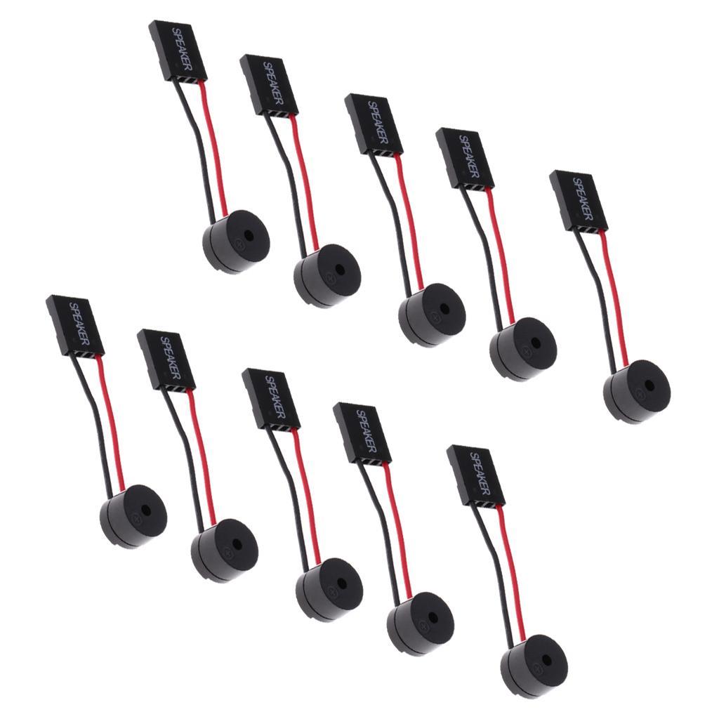 10Piece  Computer Motherboard Internal Code BIOS Beep Speaker