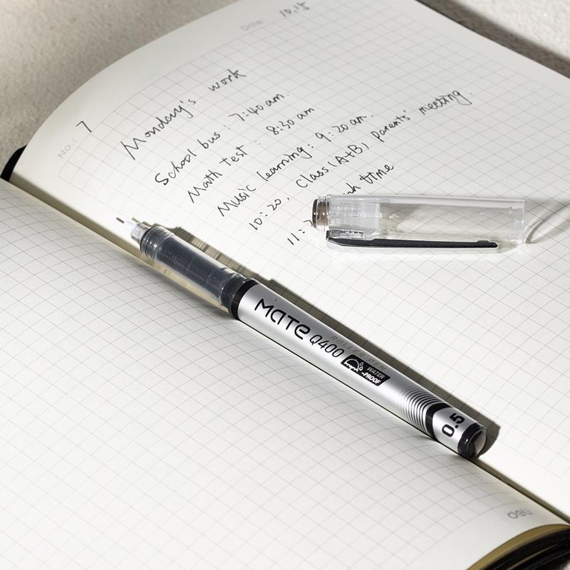 Bút Gel 0.5 mm - Deli EQ400-BK - Mực Đen