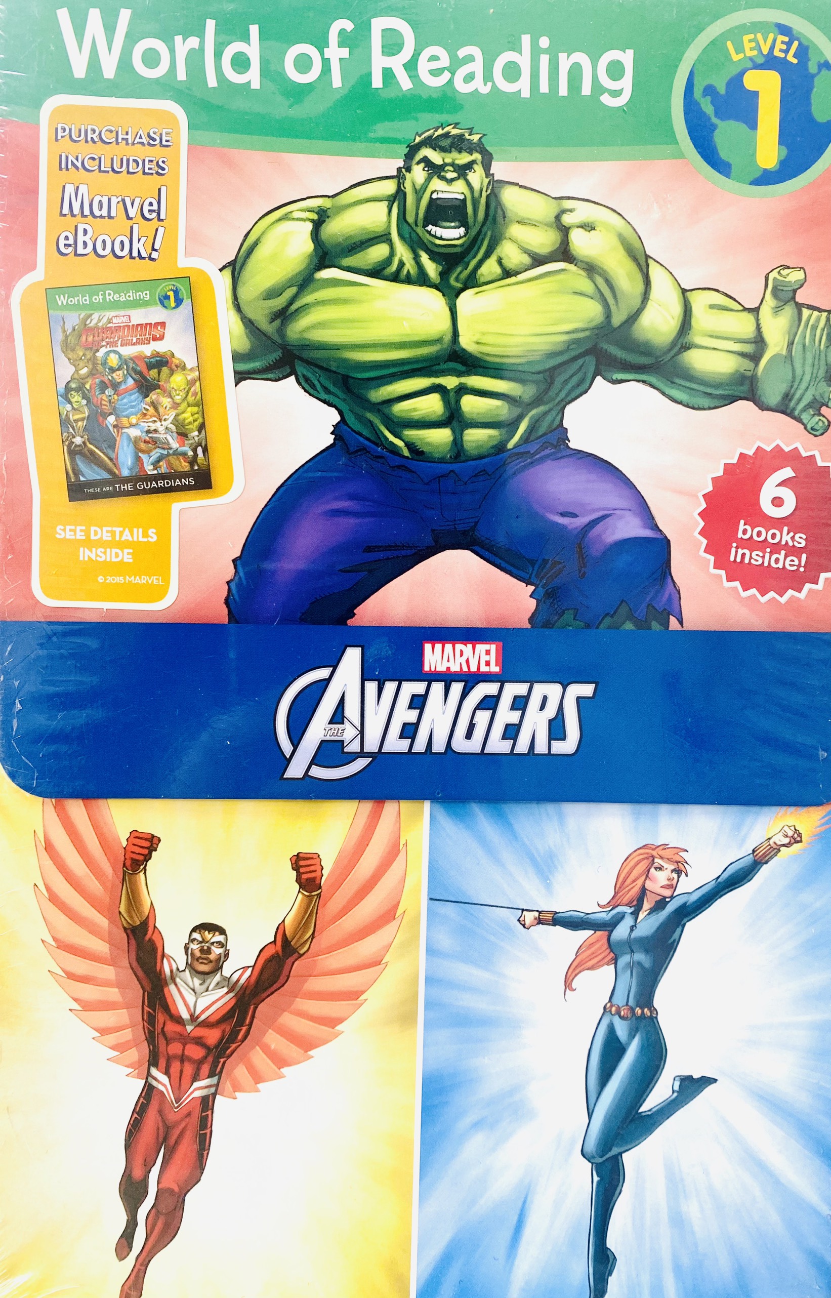 World of Reading: Avengers Boxed Set Level 1 