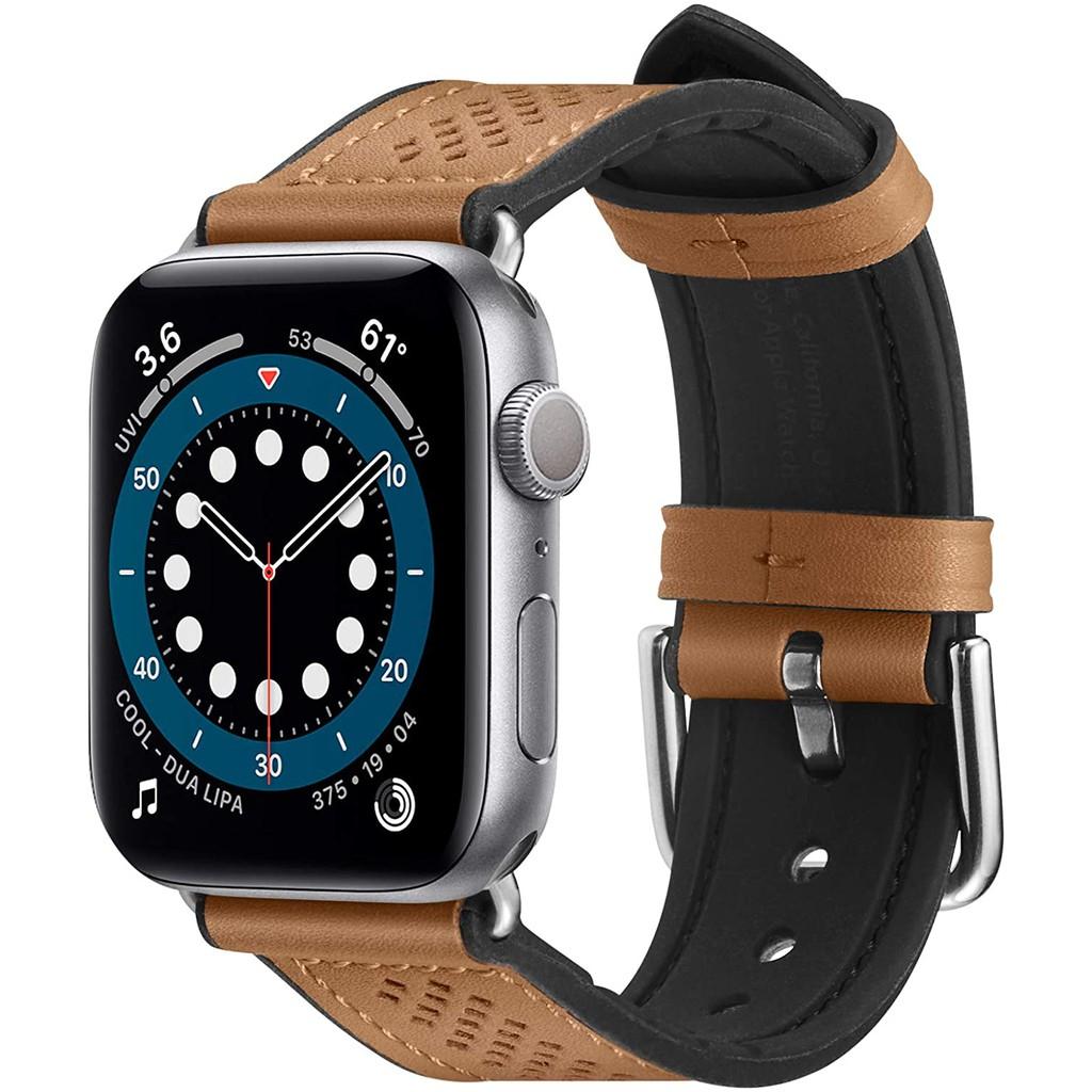 Dây đeo cho Apple Watch Series 1/2/3/4/5/6/SE (44/42mm) - (40/38mm) Spigen Retro Fit - hàng chính hãng