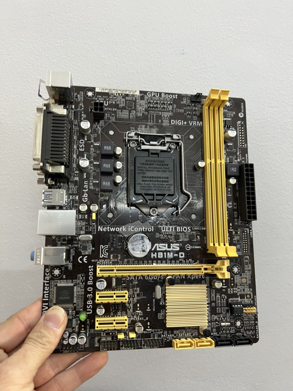 Bo Mạch Chủ (Mainboard) ASUS H81M-D (HÀNG CHÍNH HÃNG)