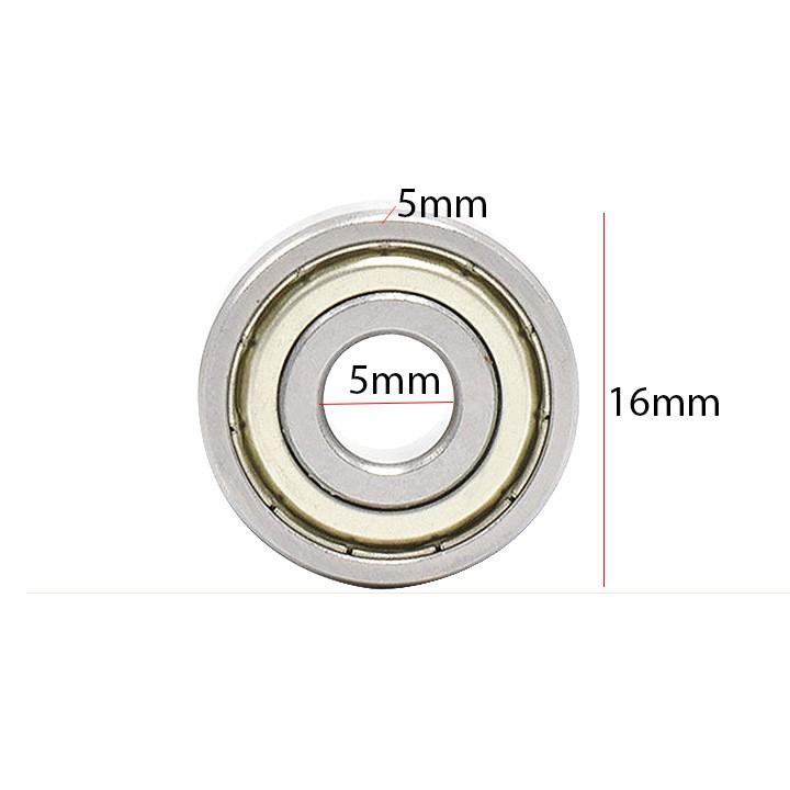 Vòng Bi Trục 5mm 5x16x5mm