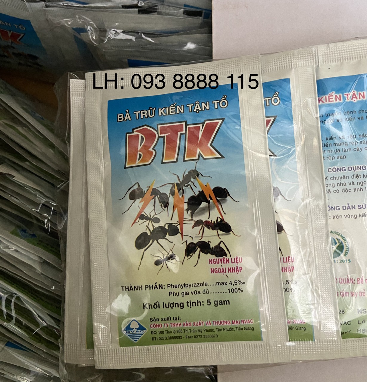 Thuốc Diệt Kiến Tận Tổ BTK Dạng Hạt Nhỏ Cho Kiến Ăn