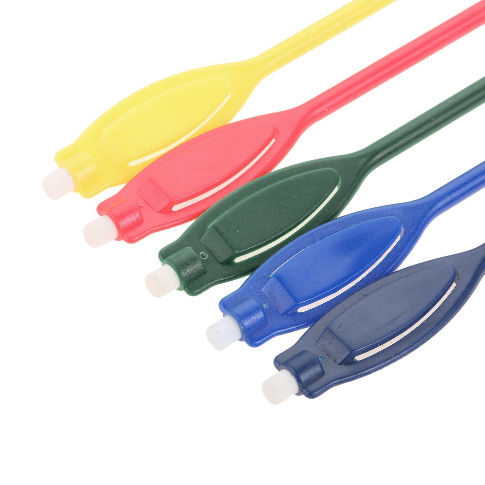 10PCS Nhựa Golf Golf Pen bút chì clip điểm ghi điểm ghi điểm ghi điểm ghi điểm golf với công cụ phụ kiện golfer eraser Color: Green