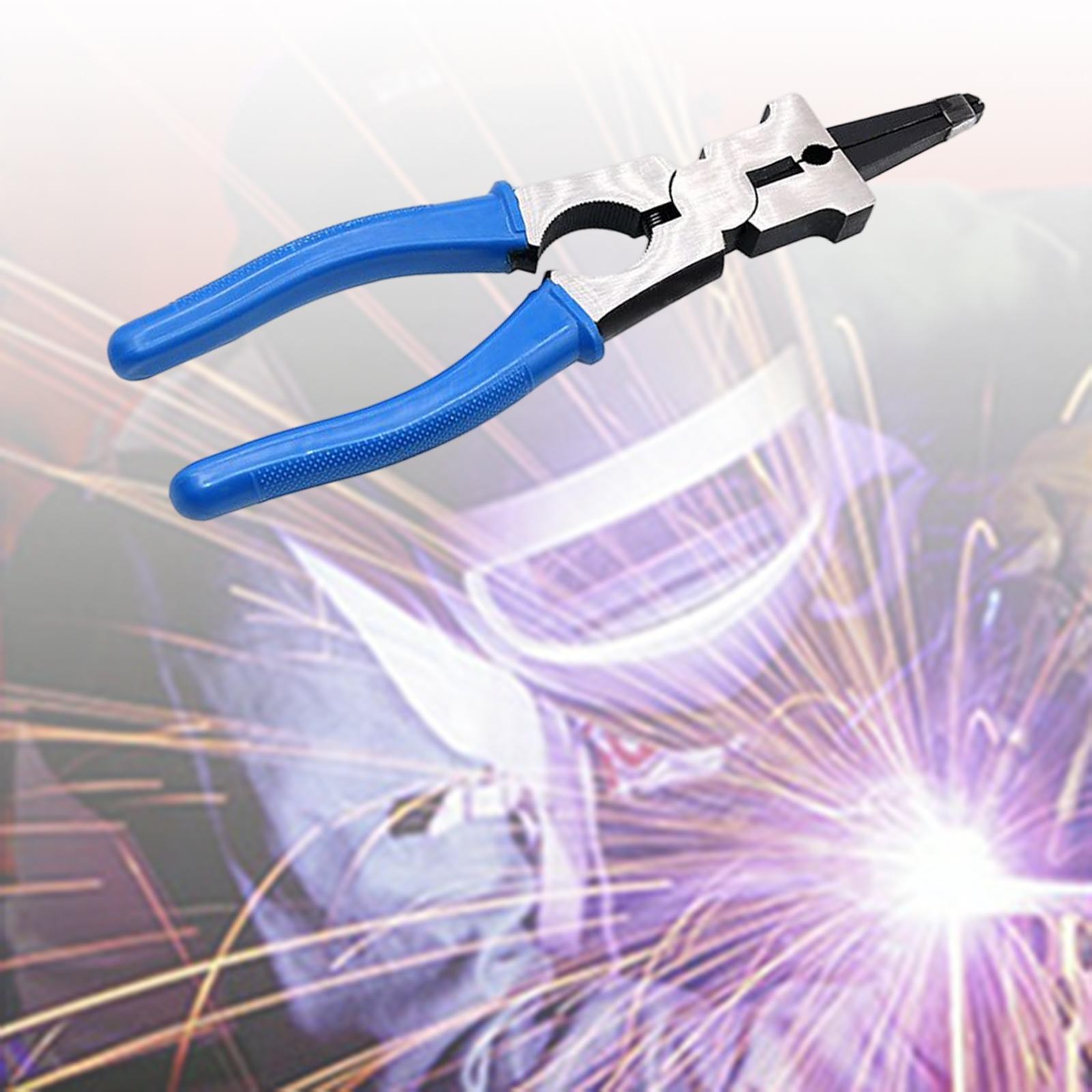 Portable Welder Protective Pliers Professional Welding Durable for Crimping