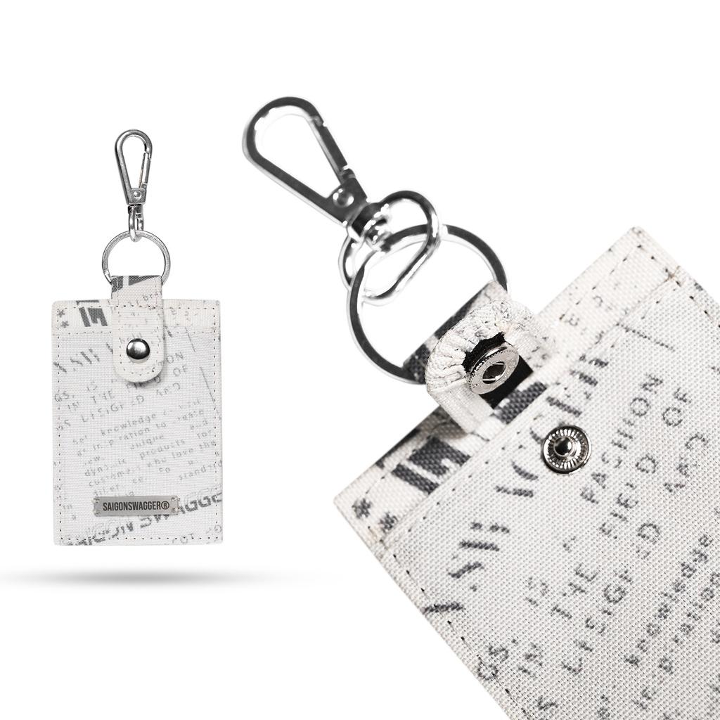 Móc Khóa Dọc In Báo SAIGON SWAGGER Journal Card Keychain