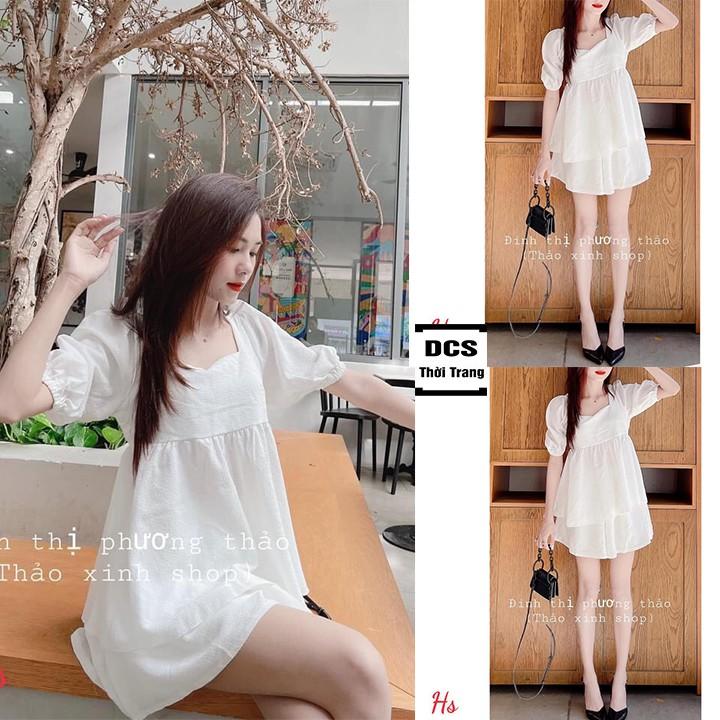 Bộ Đũi Cổ Vuông Chất Đũi Xưởng May DCS