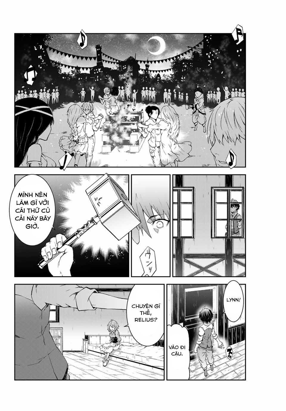 từ chức nghiệp yếu nhất trở thành "thợ rèn" mạnh nhất chapter 1.2 9