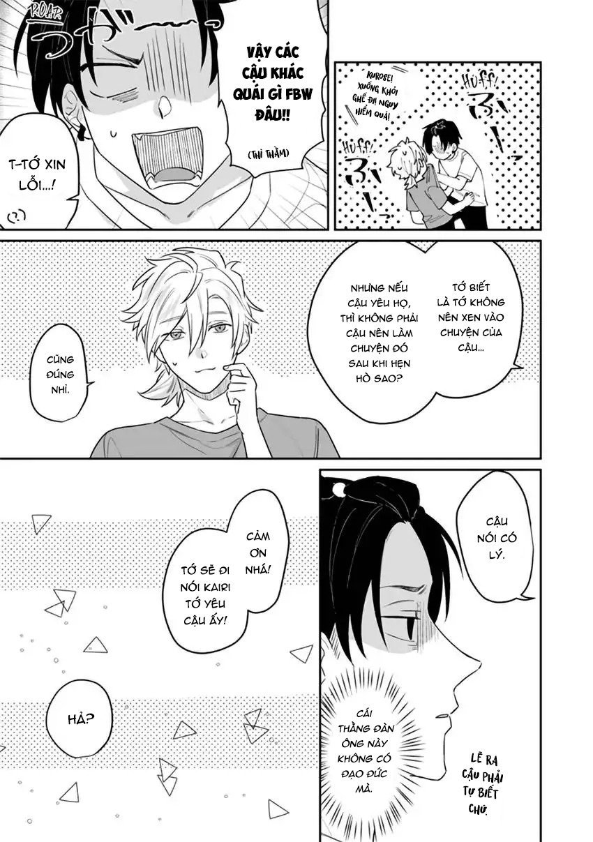 có lẽ thần tượng của tôi đang yêu tôi! tôi chưa từng nghĩ mình sẽ làm tình với cậu ấy chapter 6 6