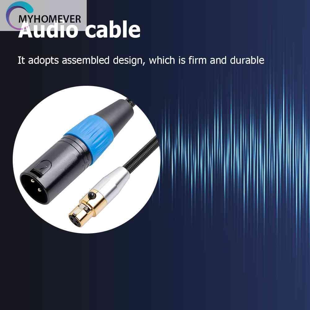 Cáp KếT NốI Âm Thanh XLR Sang Mini XLR Cho MáY ẢNh Canon