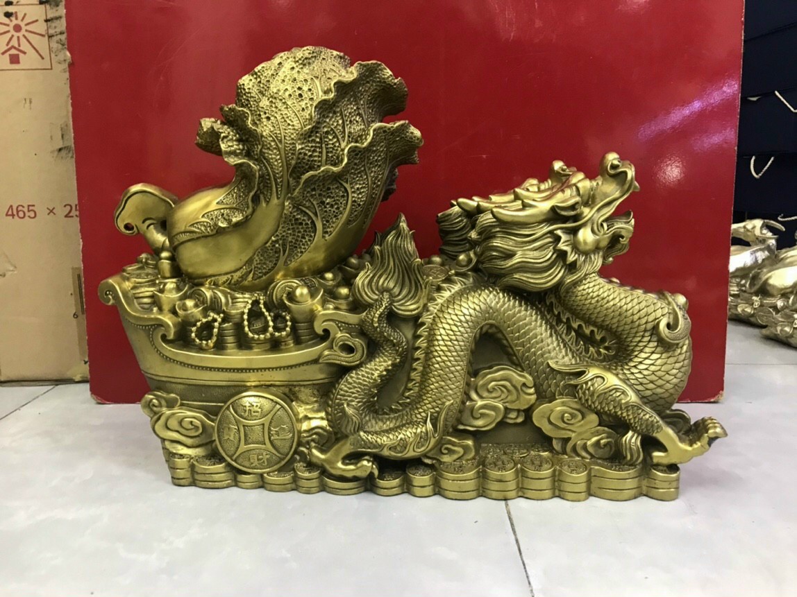 Song long kéo cải - Vật phẩm phong thủy