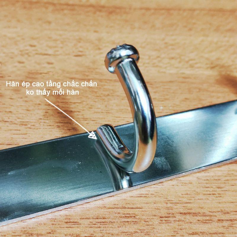 Móc treo đồ, quần áo INOX 100% 6, 7, 8, 9, 10, 11 móc