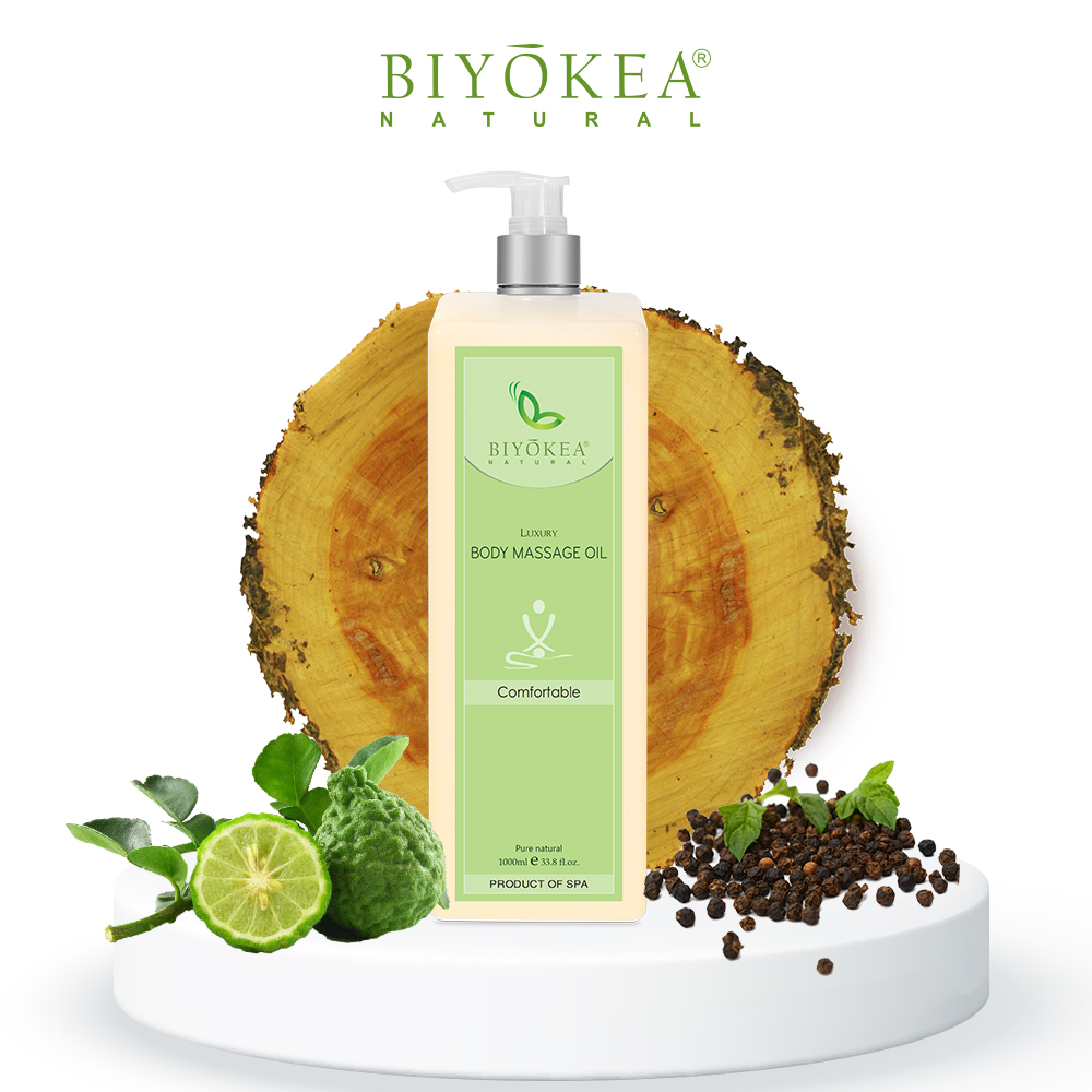 Dầu Massage Body Biyokea Luxury - Comfortable Oil -1000ml