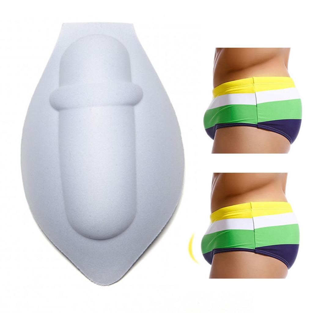 Men Underwear Enhancing Cup Bulge Sponge Pad Cushion Trunks Shorts