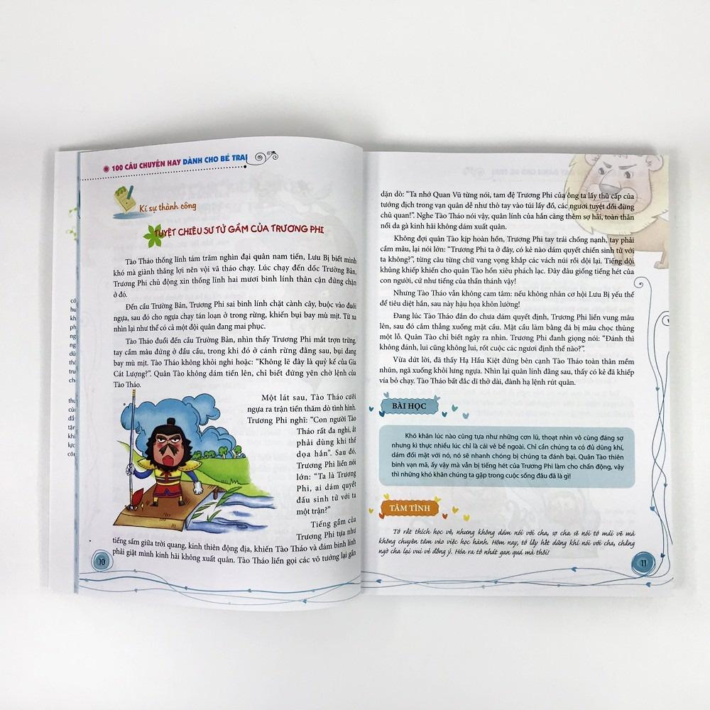 100 Câu Chuyện Hay Dành Cho Bé Trai - Bản Quyền