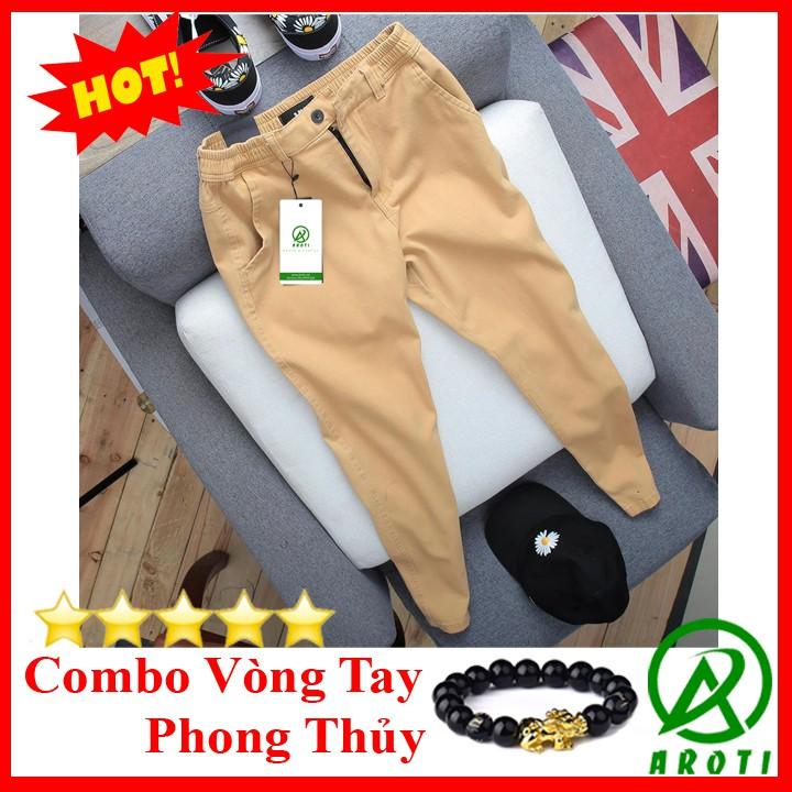 Quần Kaki Nam Đẹp Dáng Hàn Lưng Thun Tiện Dụng Form Slim Fit Cực Đẹp QK045+VT