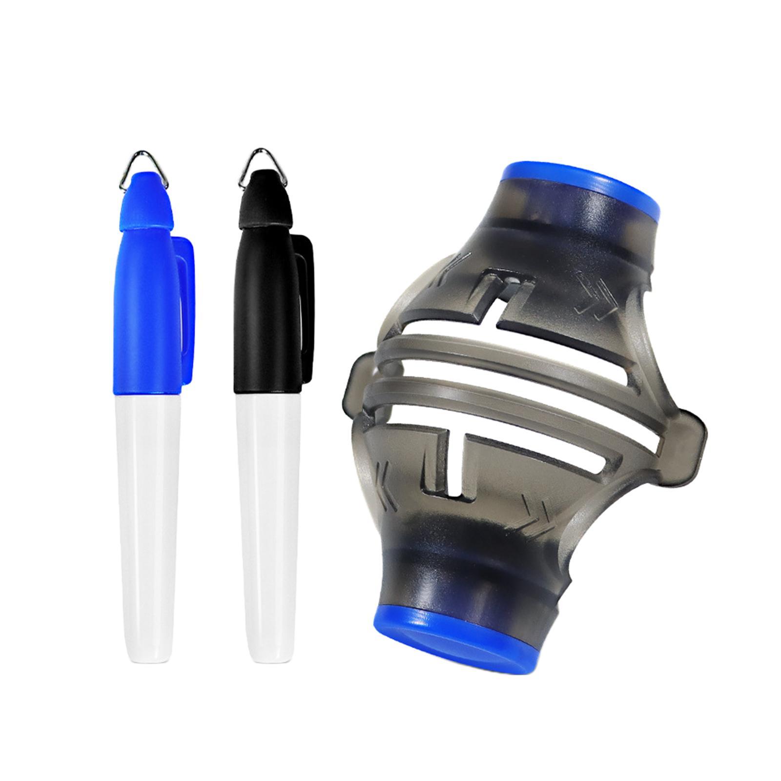 Golf Liner Tool with Marker Pens Line Drawing Golf Ball Liner