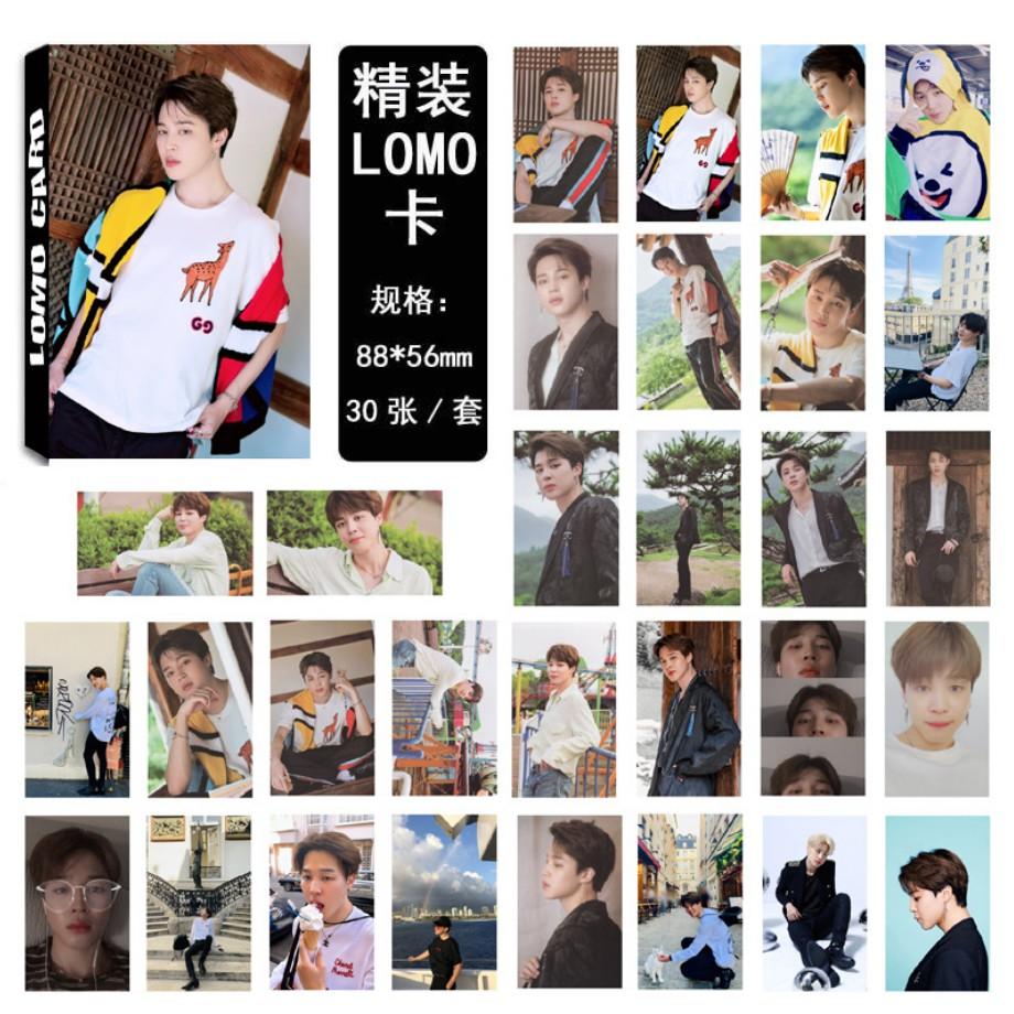 Lomo BTS SUMMER PACKAGE 2019 (ảnh hộp giấy BTS 30 tấm