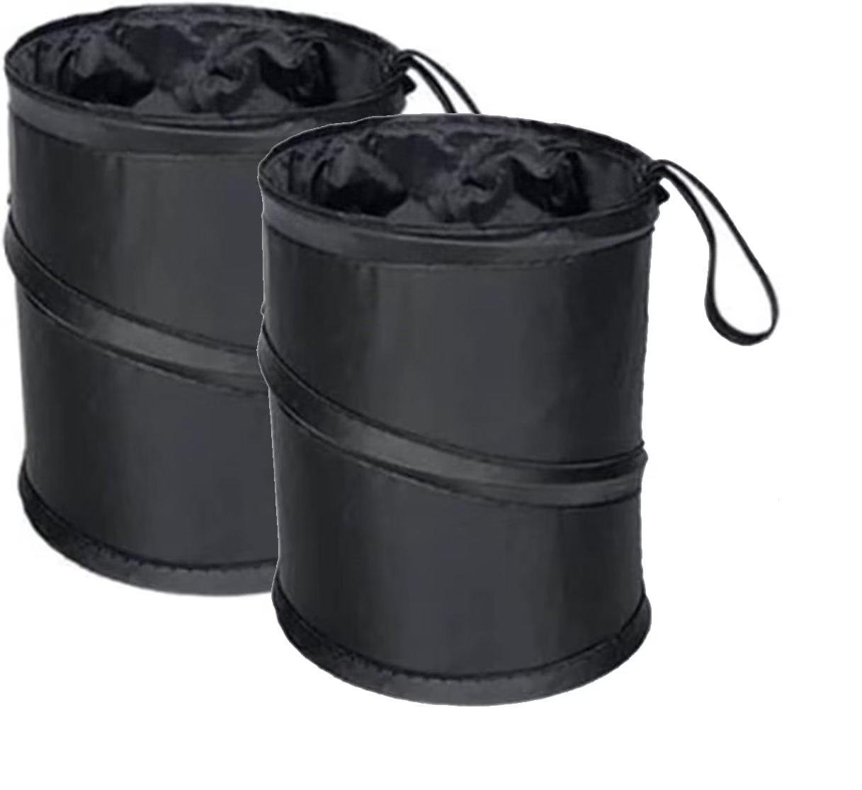 Thùng Rác Di Động Trên Xe Hơi 2 Cái Thùng Rác Không Thấm Nước Đa Năng, Túi Lưu Trữ Treo Nội Thất Ô Tô, Có Thể Gập Lại,