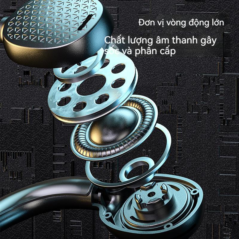 Dẫn truyền xương tại nghe chất lượng âm thanh cao di động tại nghe bluetooth chống ồntai nghe bluetooth không dây tuổi thọ pin dài