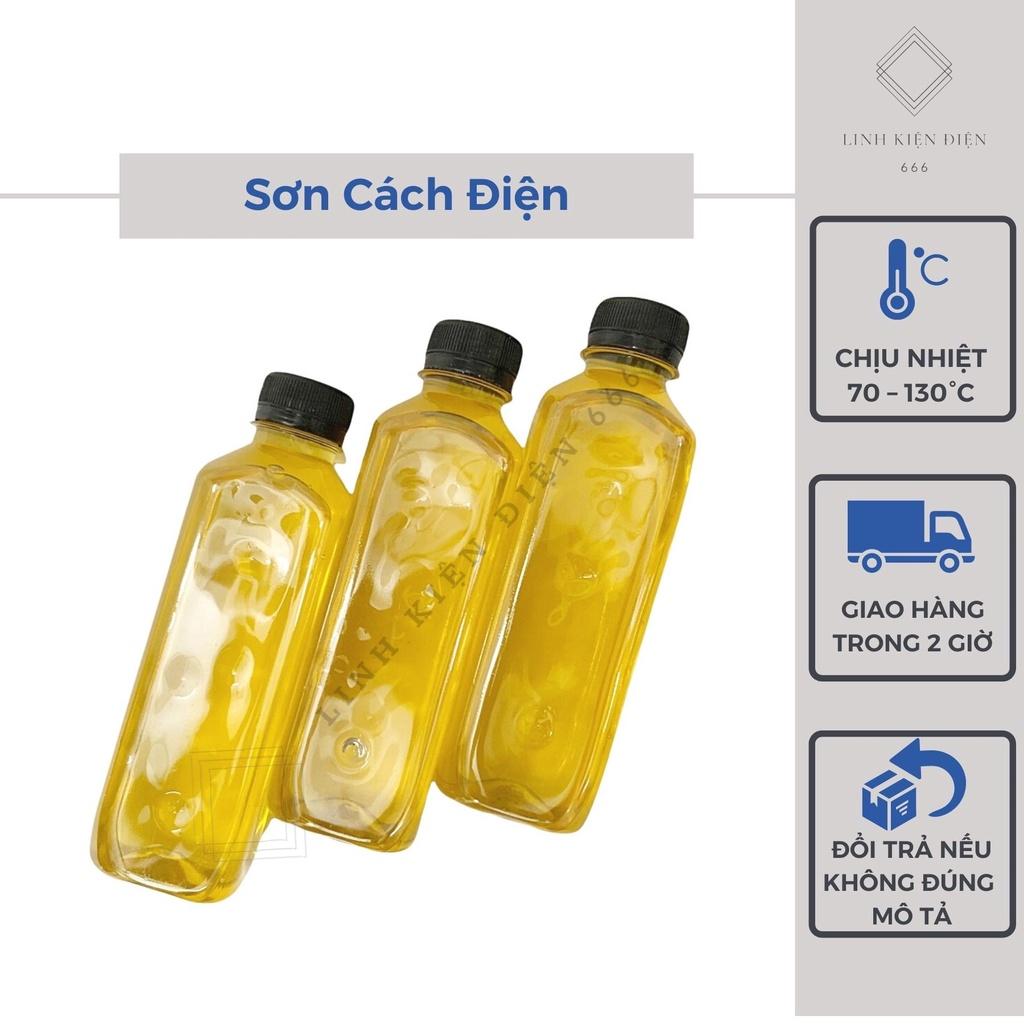 Sơn Cách Điện 350ml Keo Cách Nhiệt Vecni Cách Điện Quấn Biến Áp Quấn Motor