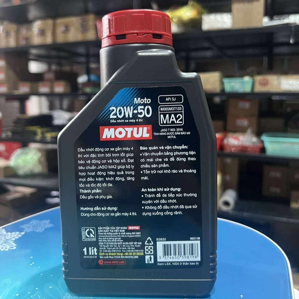 Nhớt Motul Moto 20W50 1L