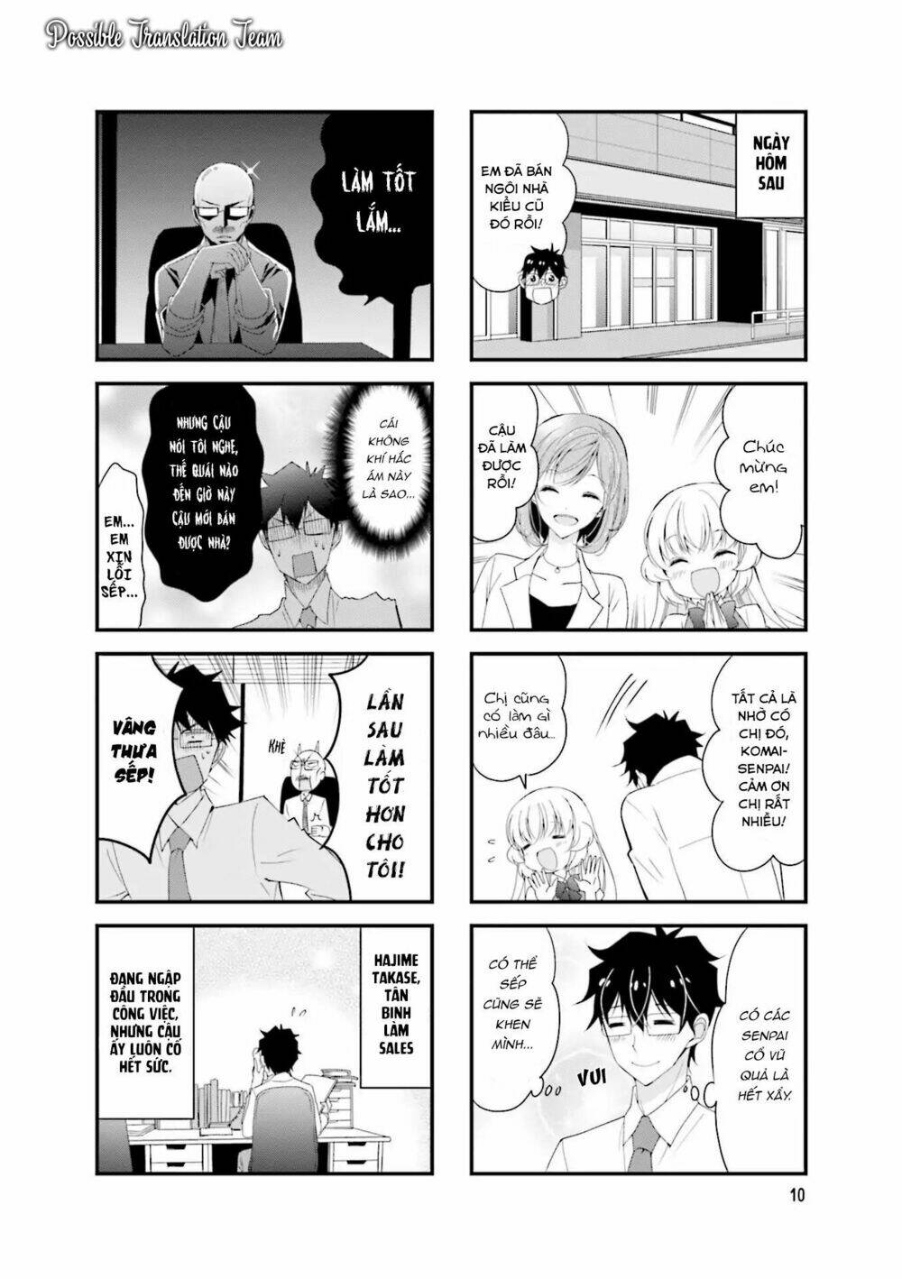 senpai nhỏ nhắn của tôi rất dễ thương chapter 16 10