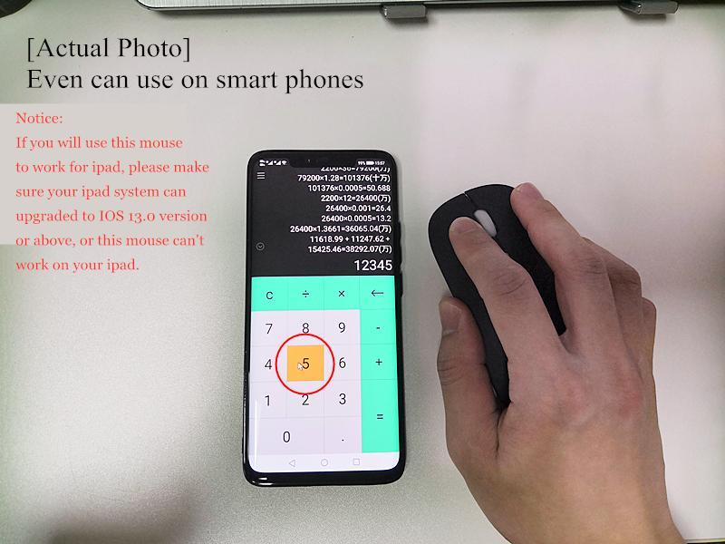 Chuột Không Dây Bluetooth 2.4G Cho Máy Tính