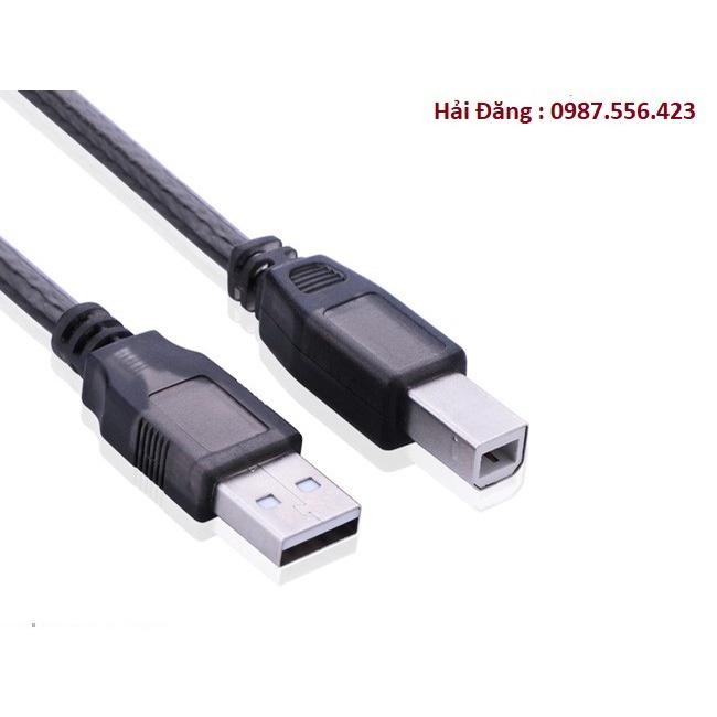 Cáp Máy In USB 15m  UG-10362 Có IC Khuếch đại | Dây Chống Nhiễu Dài 15m | Tốc độ Truyền Dữ Liệu Lên đến 480Mbps