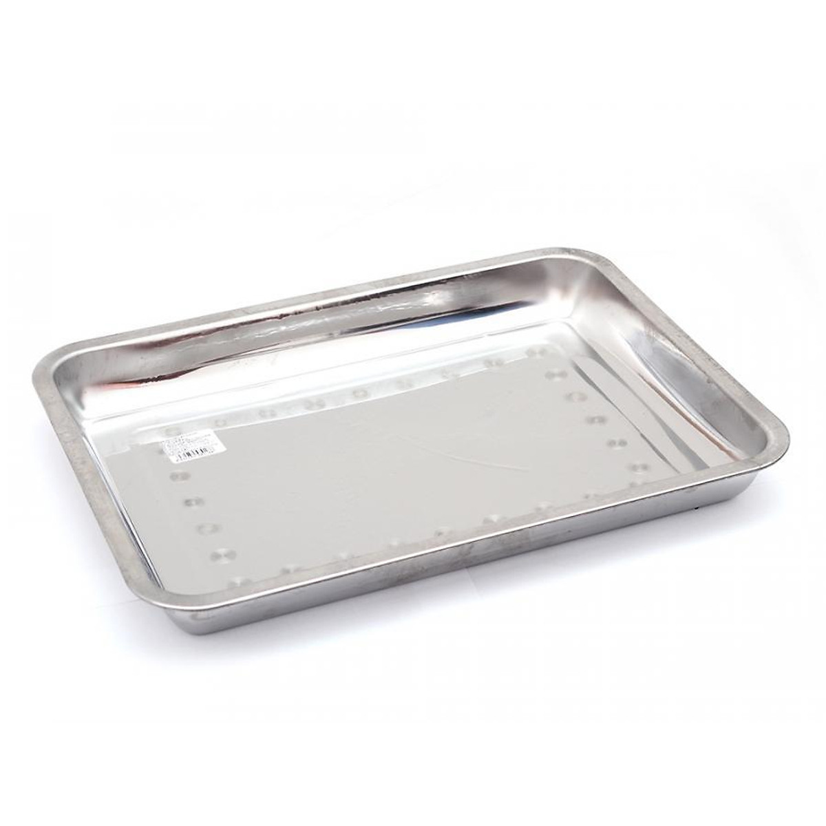 Khay inox đựng đồ ăn cao cấp - khay hình chữ nhật