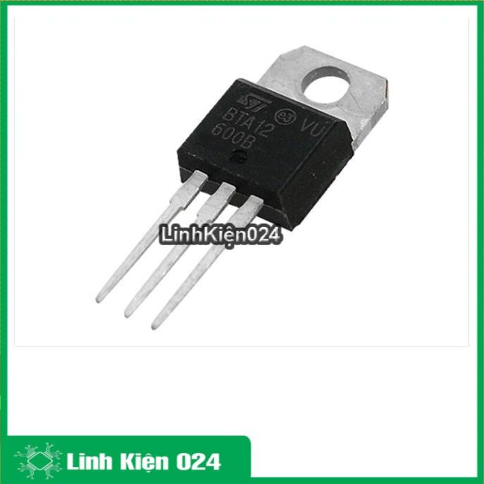 Linh Kiện Triac BTA12-600B TO-220 600V 12A
