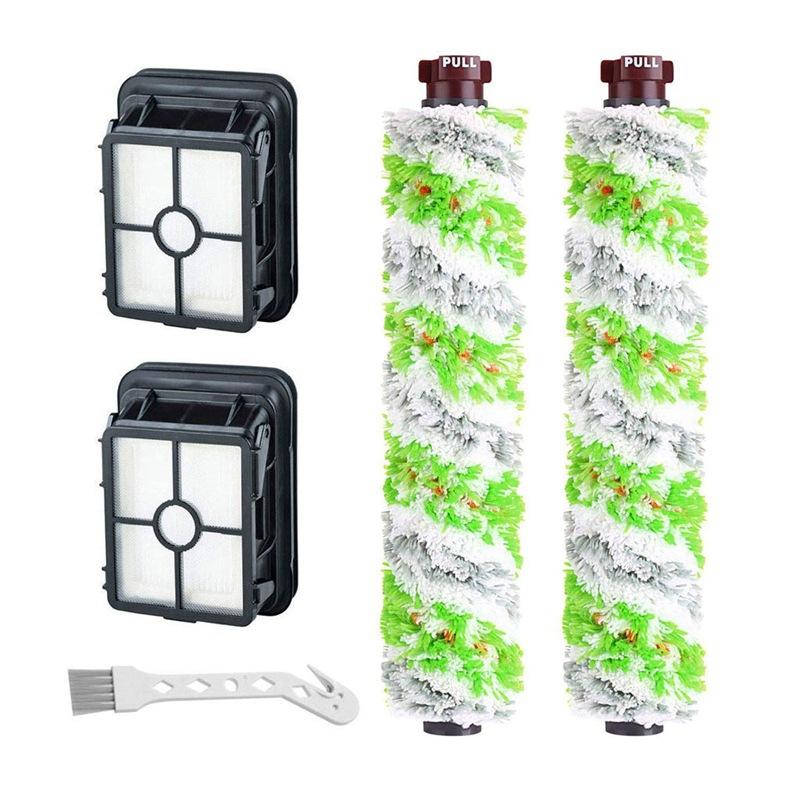 Bộ Thay Thế 2 Bàn Chải Con Lăn + 2 Bộ Lọc Dòng Crosswave 17132 Và 2225N Cho Gia Đình Có Thú Cưng Hút Thuốc Phụ Kiện Máy Hút Bụi