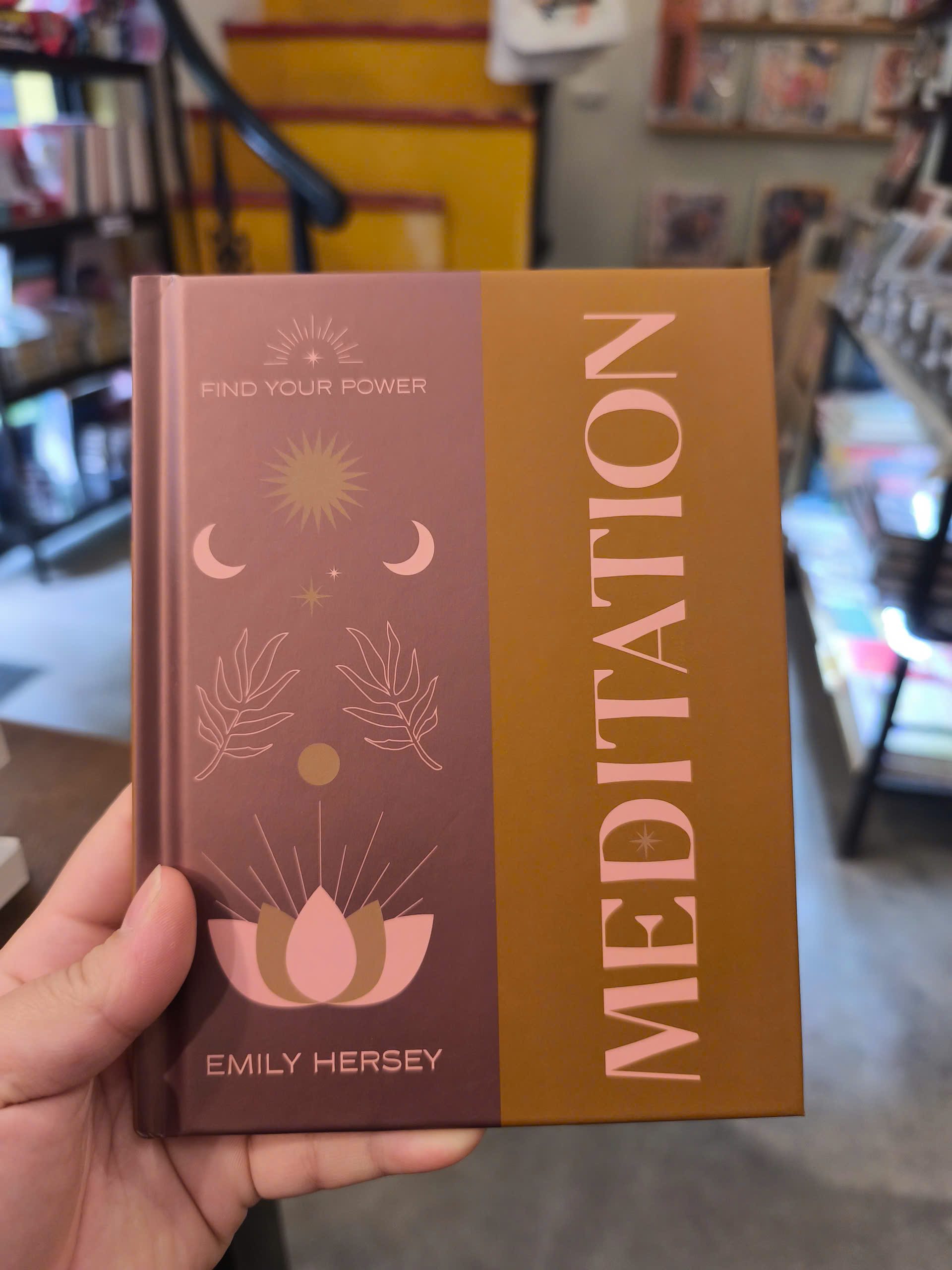 Sách - Find Your Power: Meditation by Emily Hersey | Self Help / Ngoại văn Nhập khẩu / Bìa cứng
